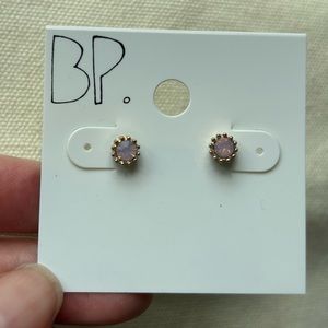 Brand new pink and gold studs BP (Nordstrom)